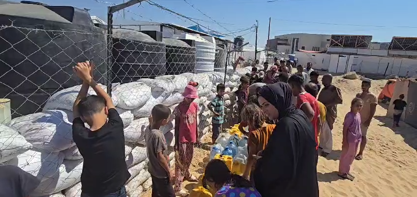 Safe Potable Water Now Provided at the Kuwaiti Field Hospital in Khan Younis, Gaza
