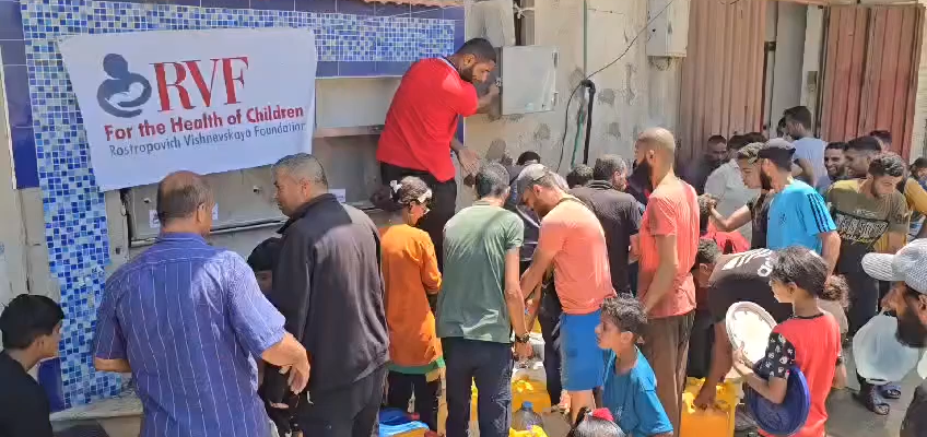 Safe Drinking Water for Displaced Families in Gaza
